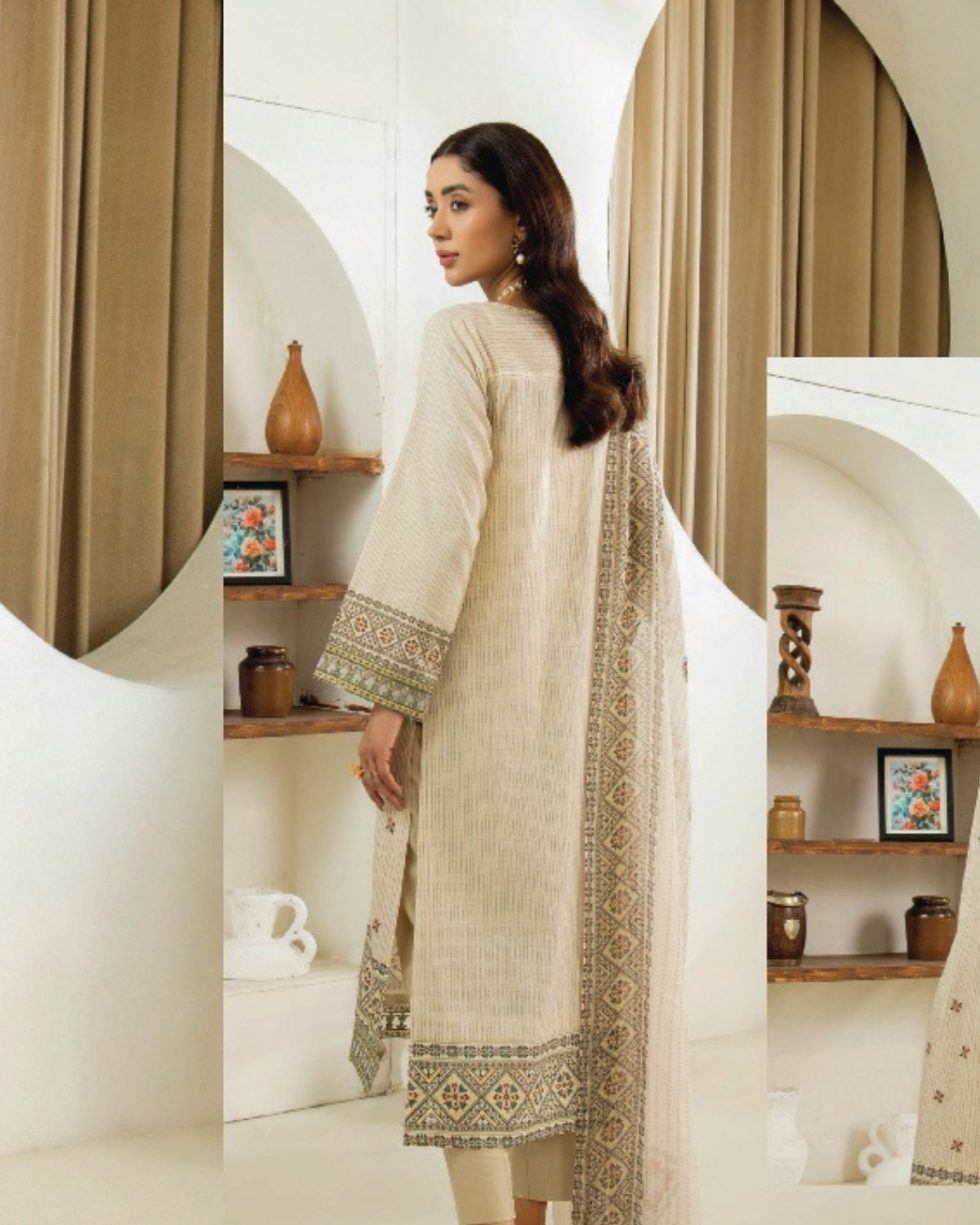 Embroidered Lawn Suit