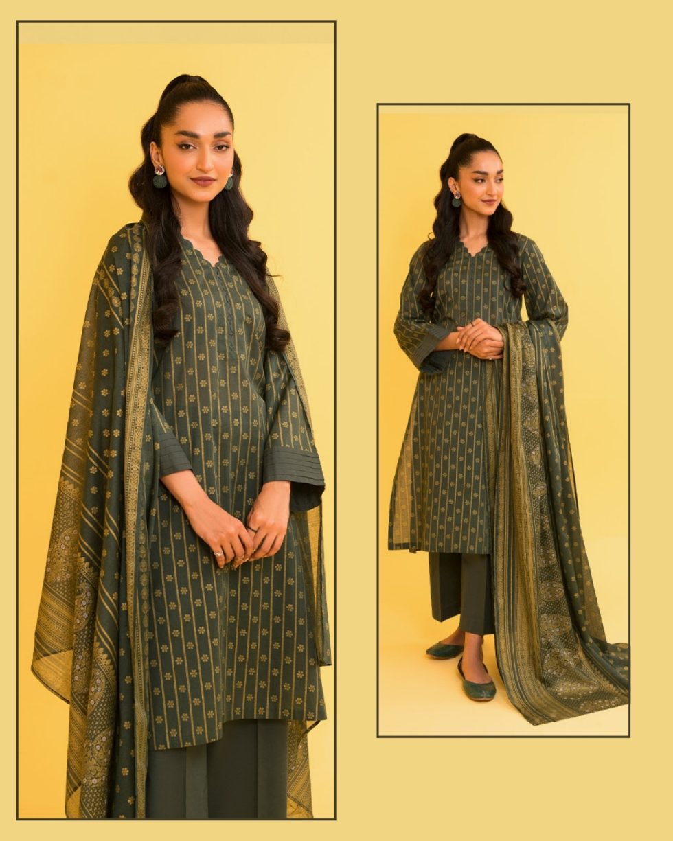 3 Piece – Printed Lawn Suit (Unstitched)