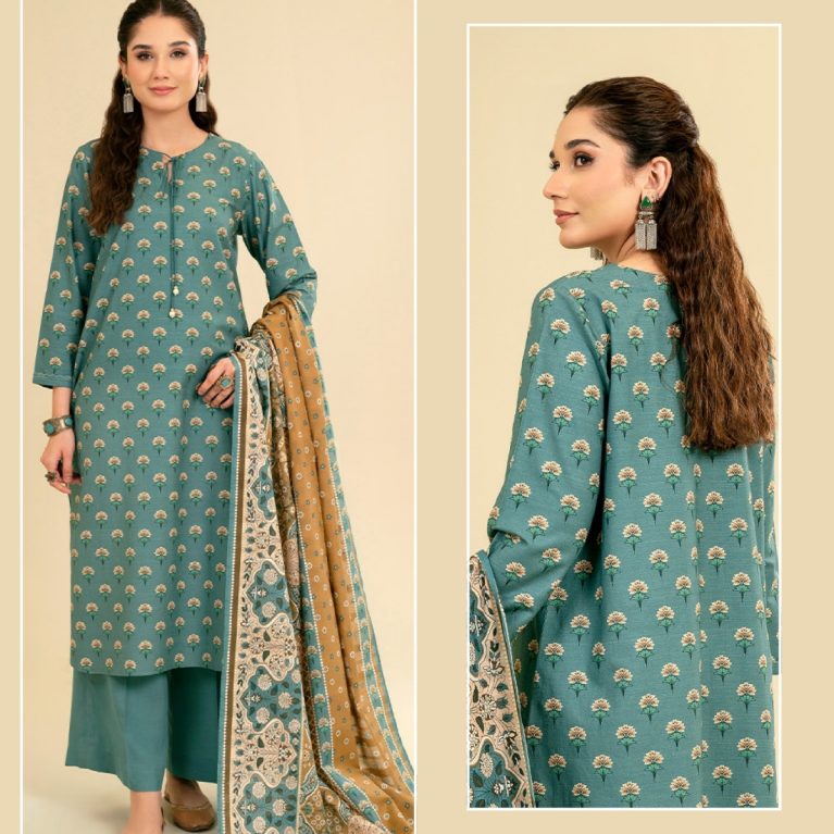 3 Piece – Printed Lawn Suit (Unstitched)